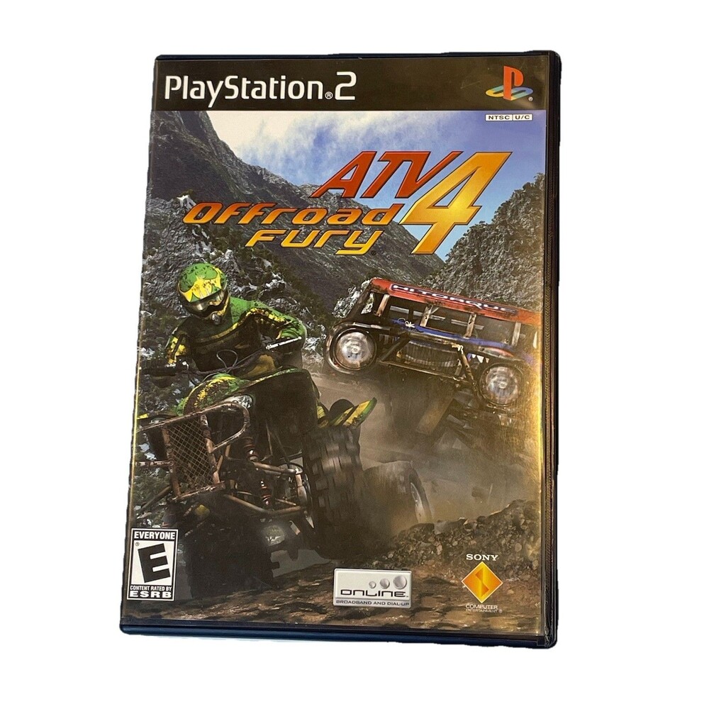 PlayStation 2 PS2 ATV Offroad Fury 4 Video Game Complete CIB w/Manual